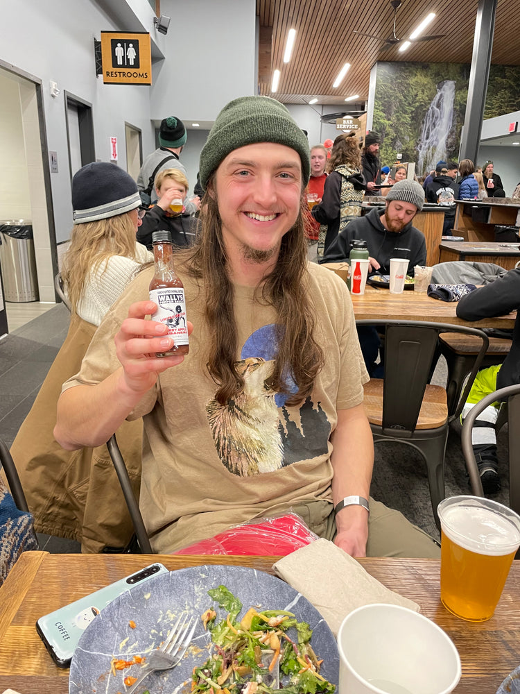 On the mountain, Wallys Pepper Sauce