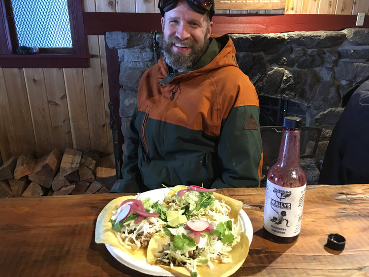 On the mountain, Wallys Pepper Sauce
