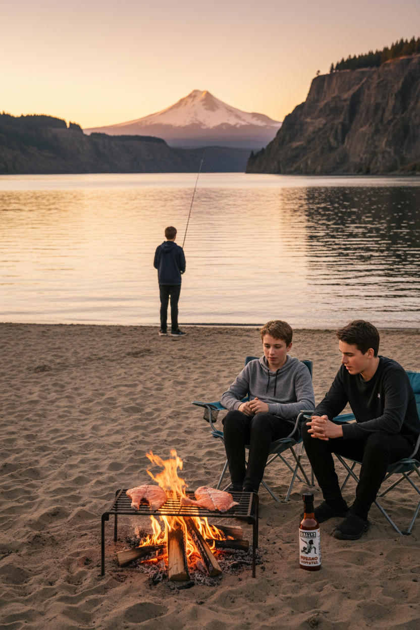 Columbia River - Three Zone Scene