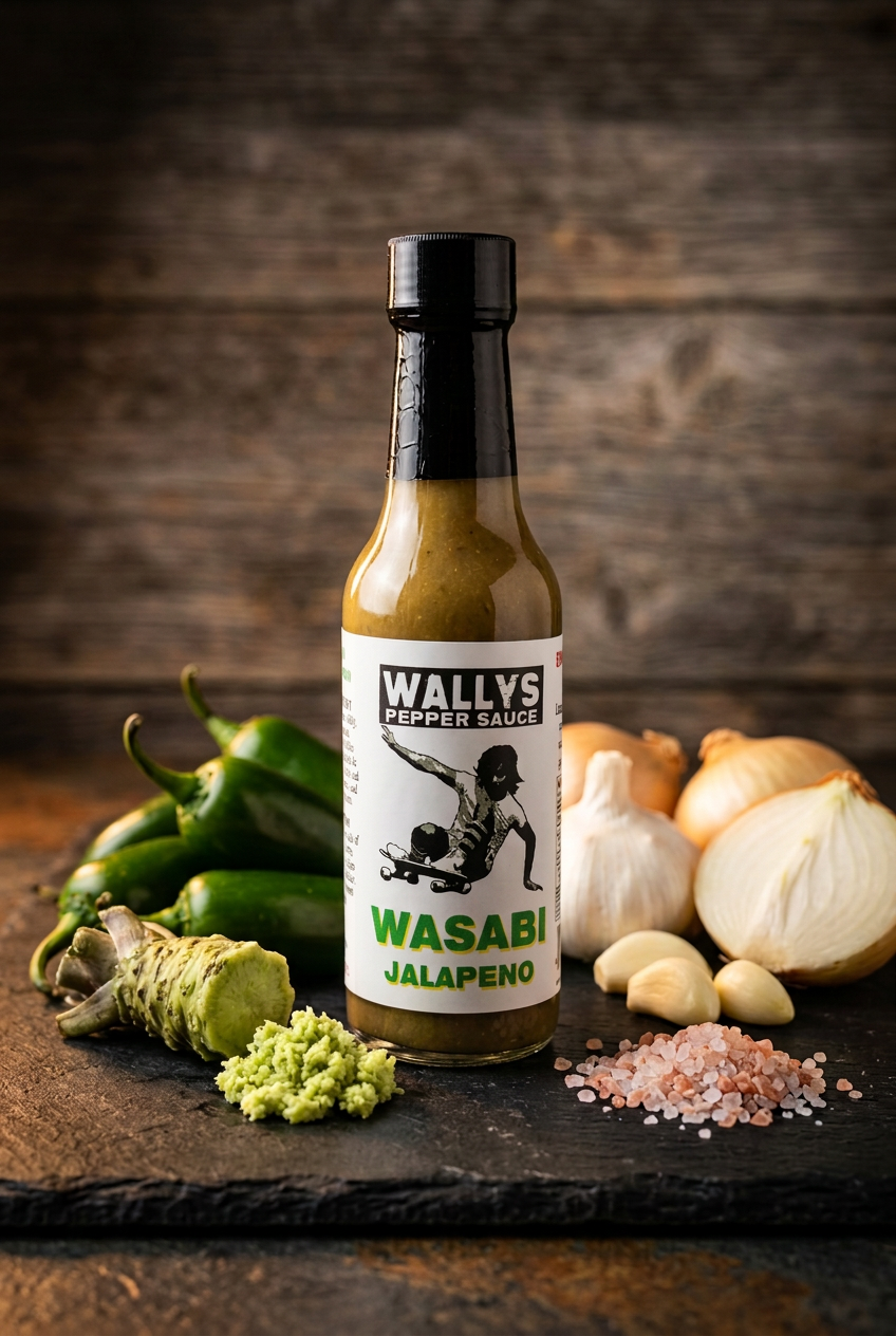 Wasabi Jalapeño - 5 oz Bottle