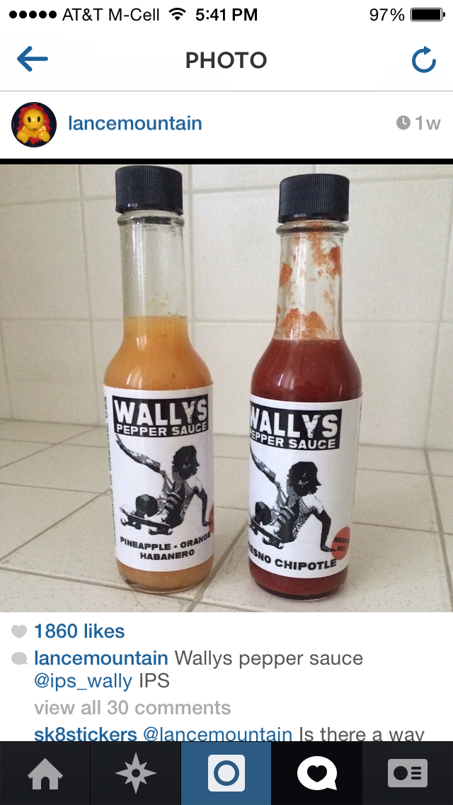 Fans &amp; friends, Wallys Pepper Sauce