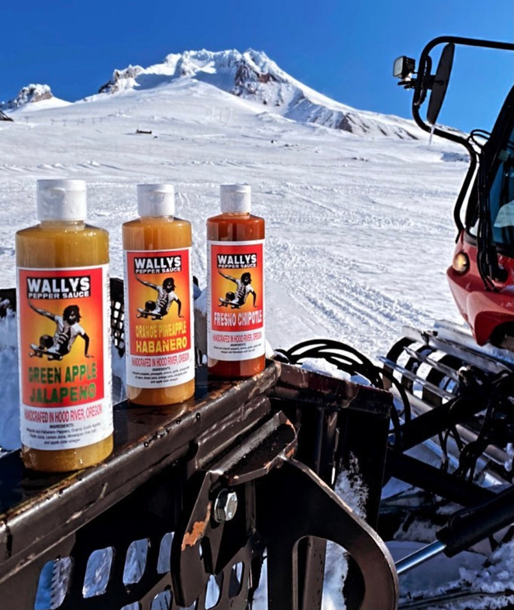 On the mountain, Wallys Pepper Sauce