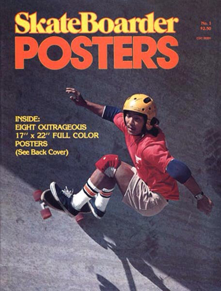 SkateBoarder Posters magazine cover featuring Wally