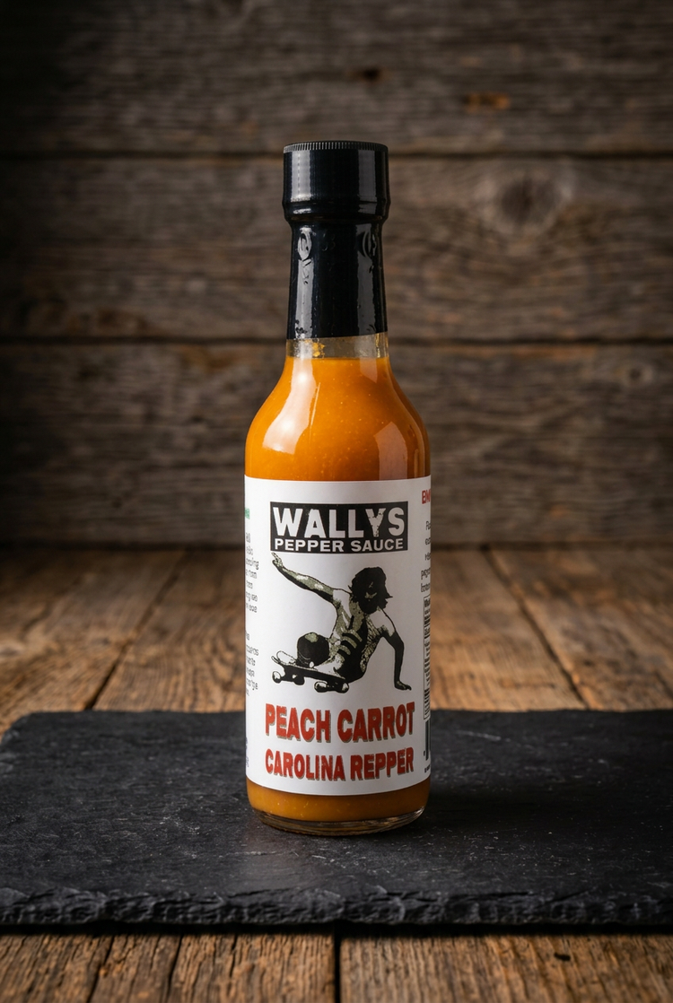 Peach Carrot Carolina Reaper - 5 oz Bottle